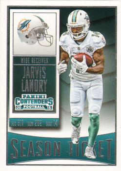 Jarvis Landry Miami Dolphins 2015 Panini Contenders NFL #78